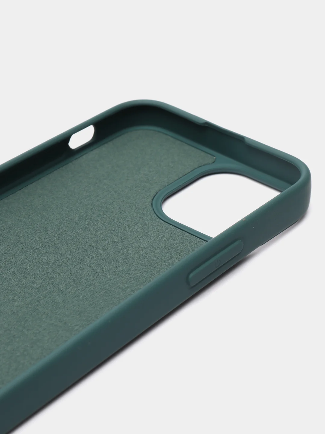 Зеленый силиконовый чехол для iPhone 13 Mini