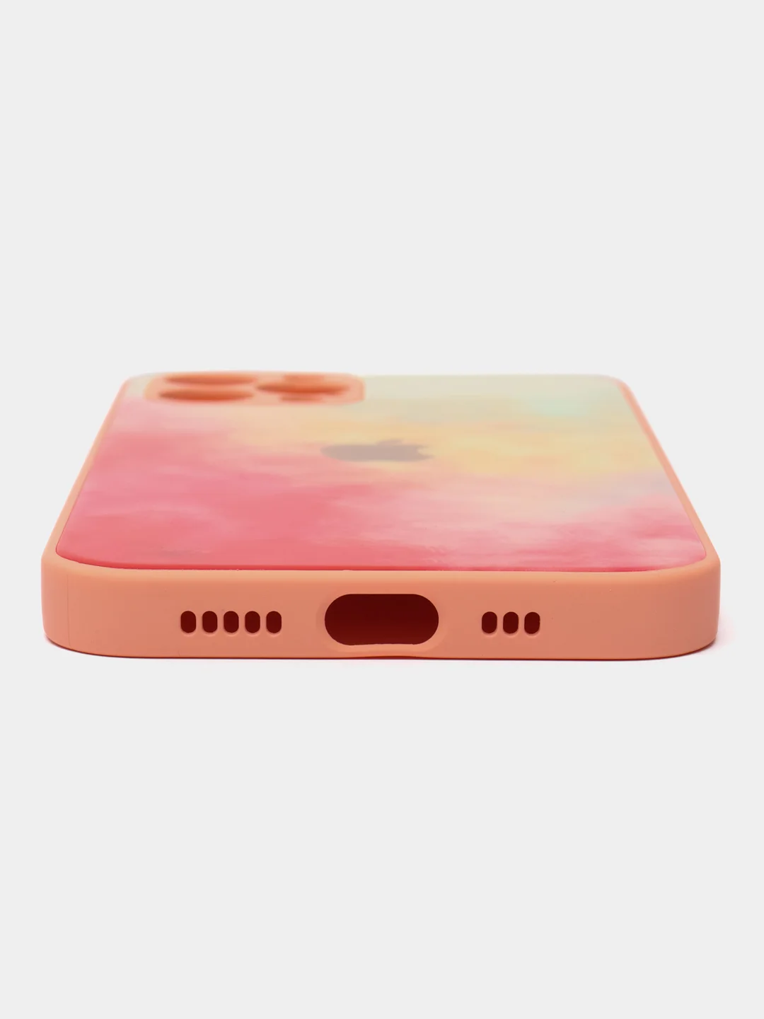 Кораллово-розовый чехол для IPhone 12Pro