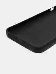 Зеленый чехол для iPhone 12/12 Pro с кожаной вставкой