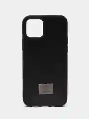 Черный чехол для iPhone 12/12 pro с принтом