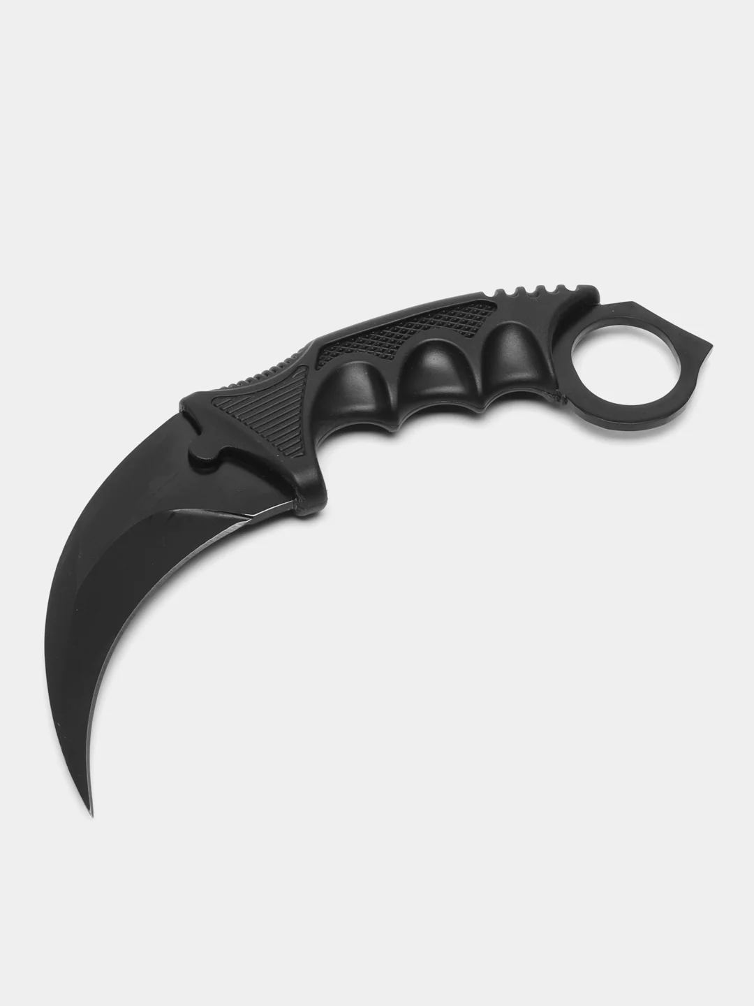 Черный керамбит нож CS GO, острый с чехлом, металл