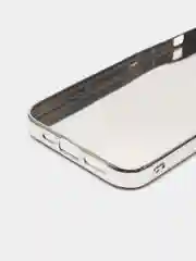 Белый чехол со стразами для iPhone 12/12 Pro