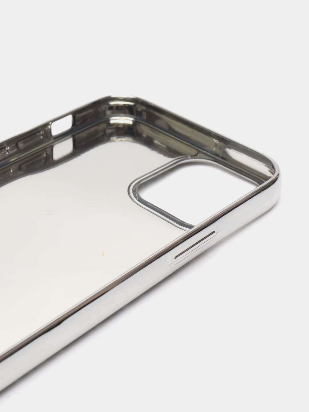 Белый чехол со стразами для iPhone 12/12 Pro