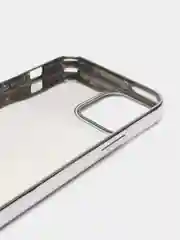 Белый чехол со стразами для iPhone 12/12 Pro