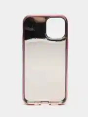 Розовый чехол со стразами для iPhone 12/12 Pro