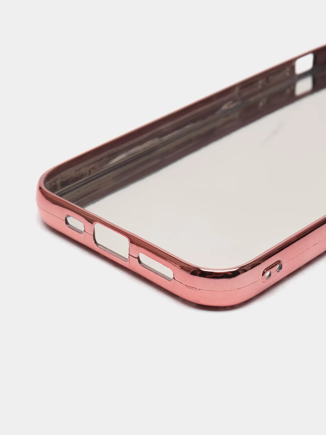 Розовый чехол со стразами для iPhone 12/12 Pro
