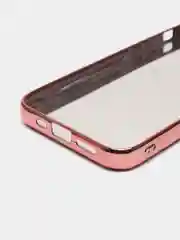 Розовый чехол со стразами для iPhone 12/12 Pro