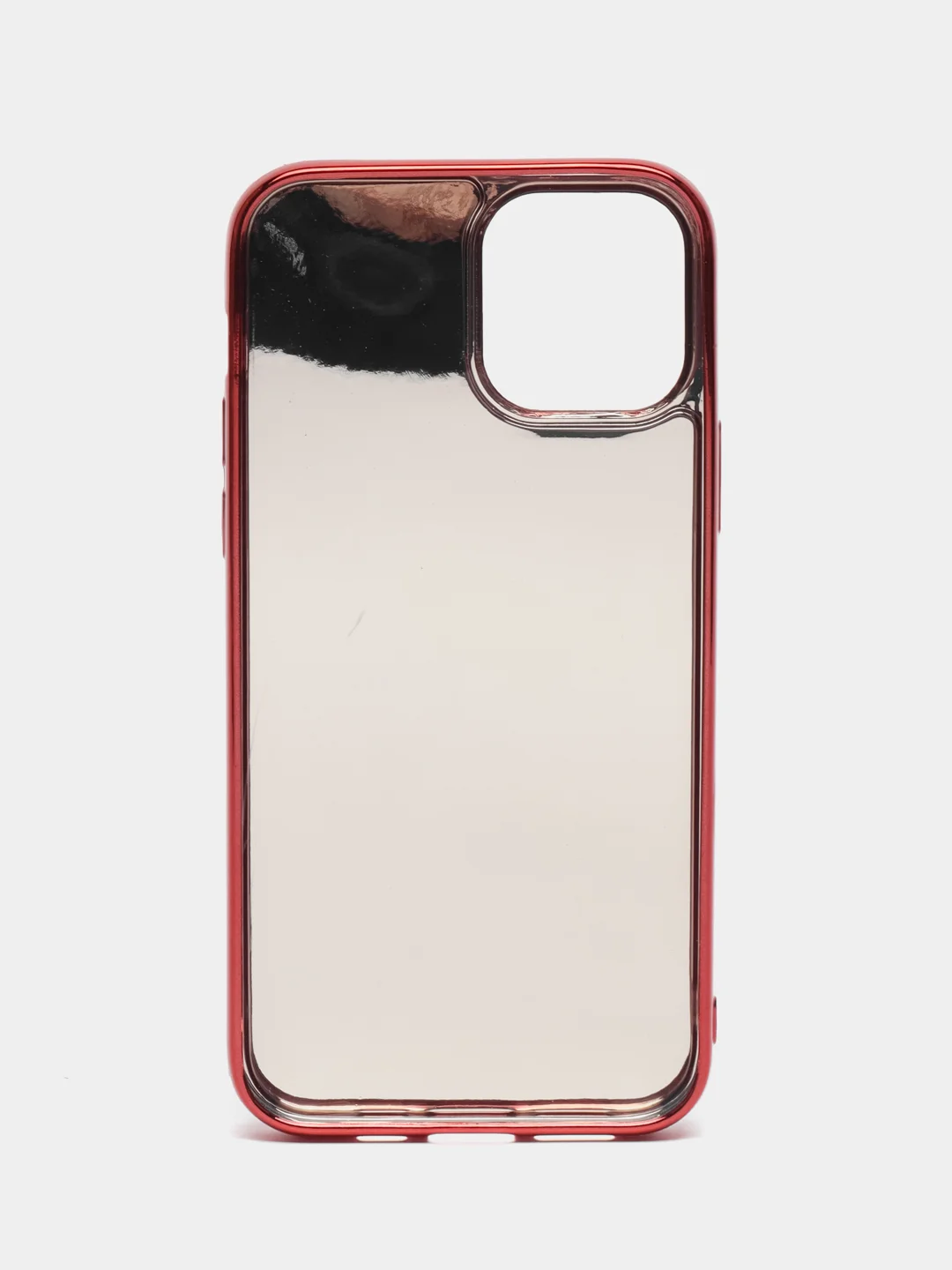 Красный чехол со стразами для iPhone 12/12 Pro