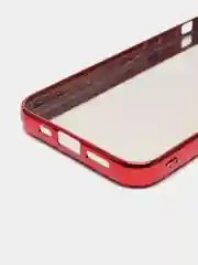 Красный чехол со стразами для iPhone 12/12 Pro