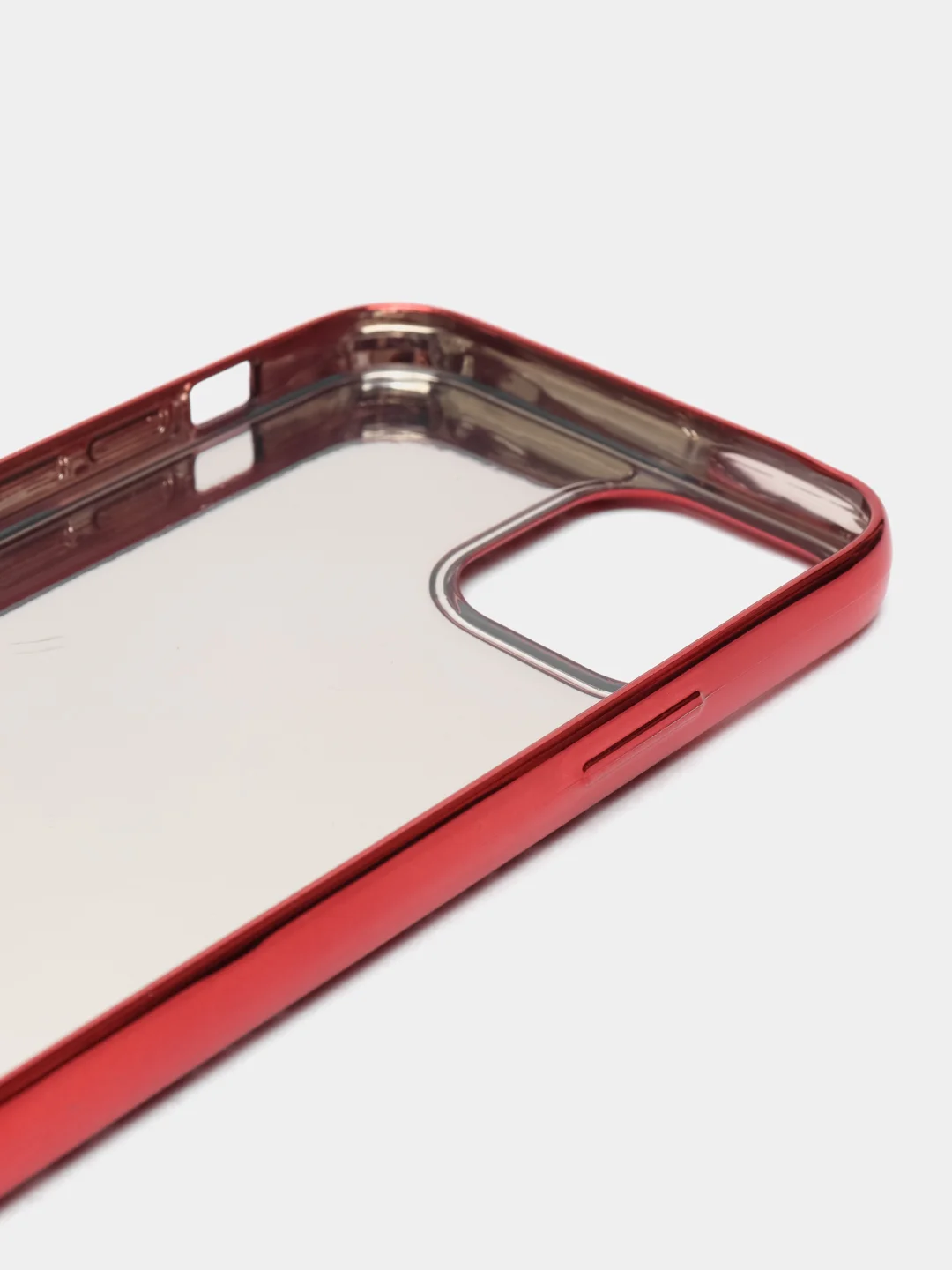 Красный чехол со стразами для iPhone 12/12 Pro