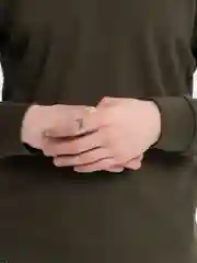 Серый кольцо стальное унисекс, 3 вида