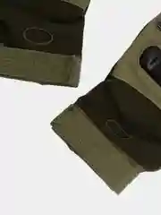 Тёмно-зелёный перчатки тактические с защитой, армейские, полный палец, беспалые