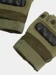 Зеленый перчатки тактические с защитой, армейские, полный палец, беспалые