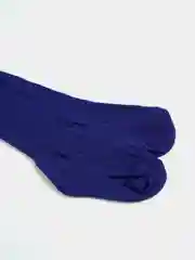 Синий колготки детские для девочки, мальчика, 100% хлопок