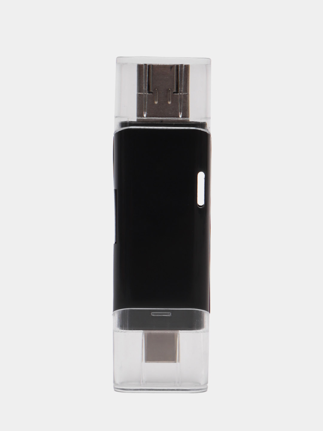 OTG Картридер USB 3 в 1 D-178 Type C & Micro USB TF/SD купить по цене 410 ₽  в интернет-магазине Магнит Маркет