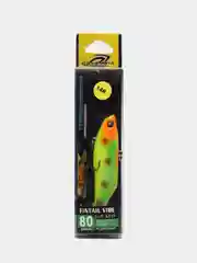 Желтый раттлин Columbia Fintail Vibe, 80 мм