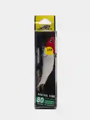 Белый раттлин Columbia Fintail Vibe, 80 мм