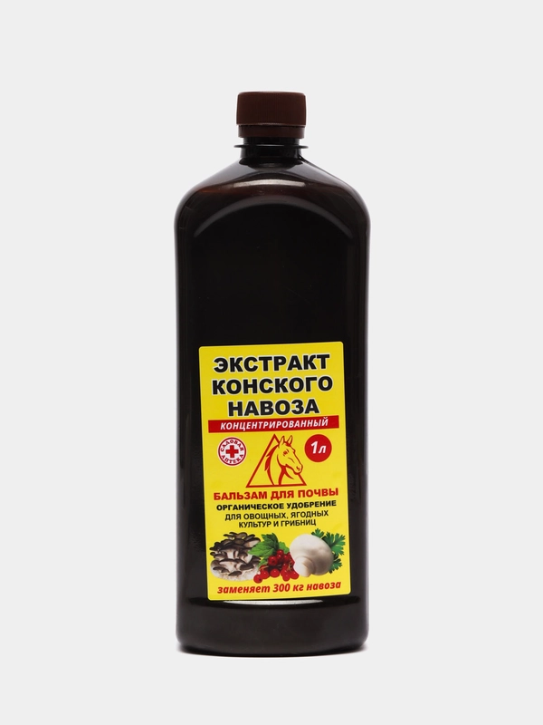 Экстракт конского навоза, бальзам для почвы, 1л, Агровит