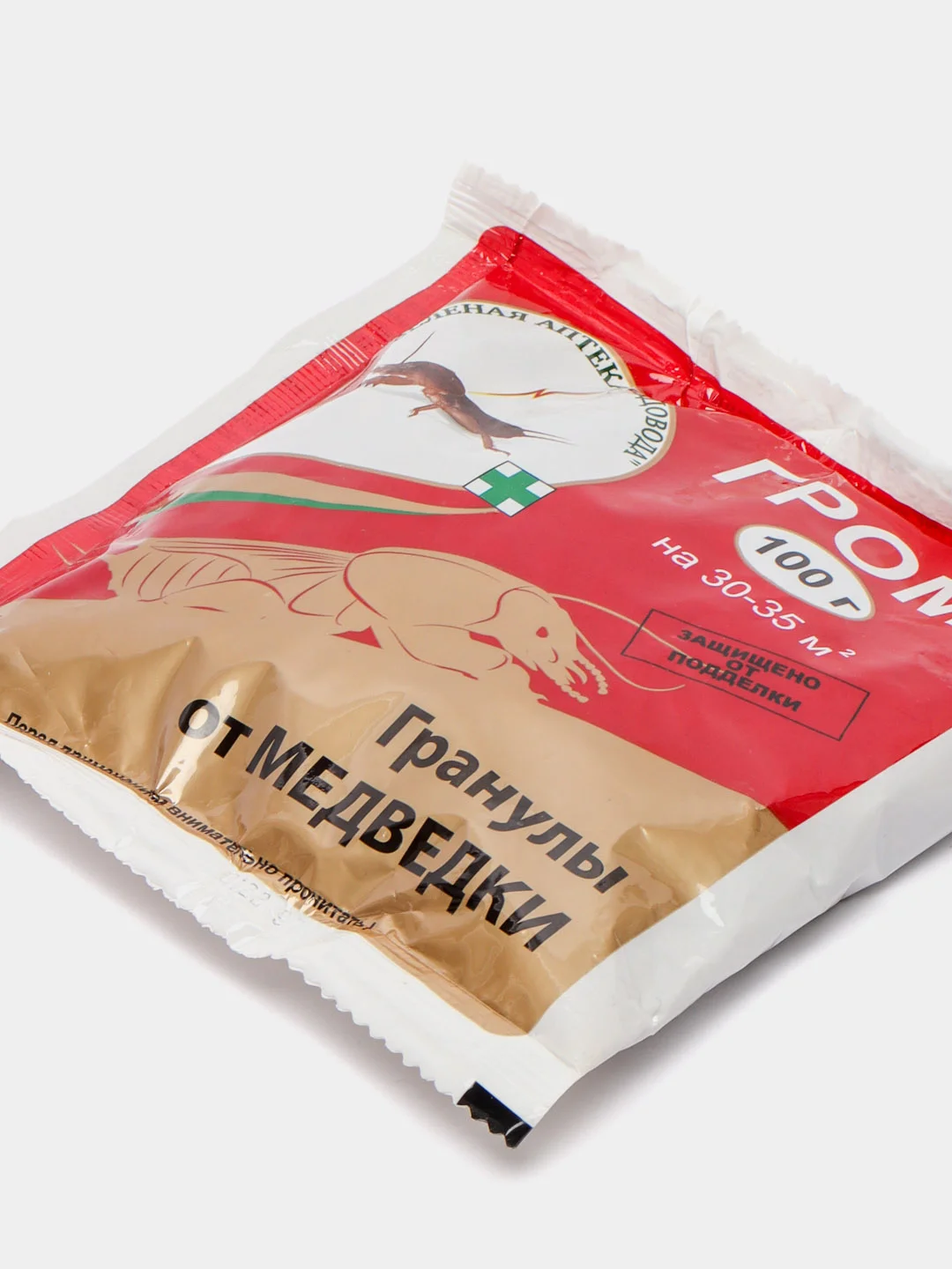 Гранулы от медведки Гром, Зеленая Аптека, 100гр