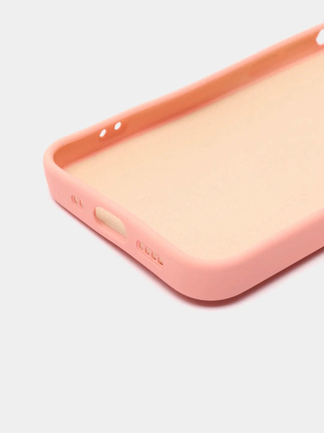 Кремовый силиконовый чехол для iPhone 13 Mini