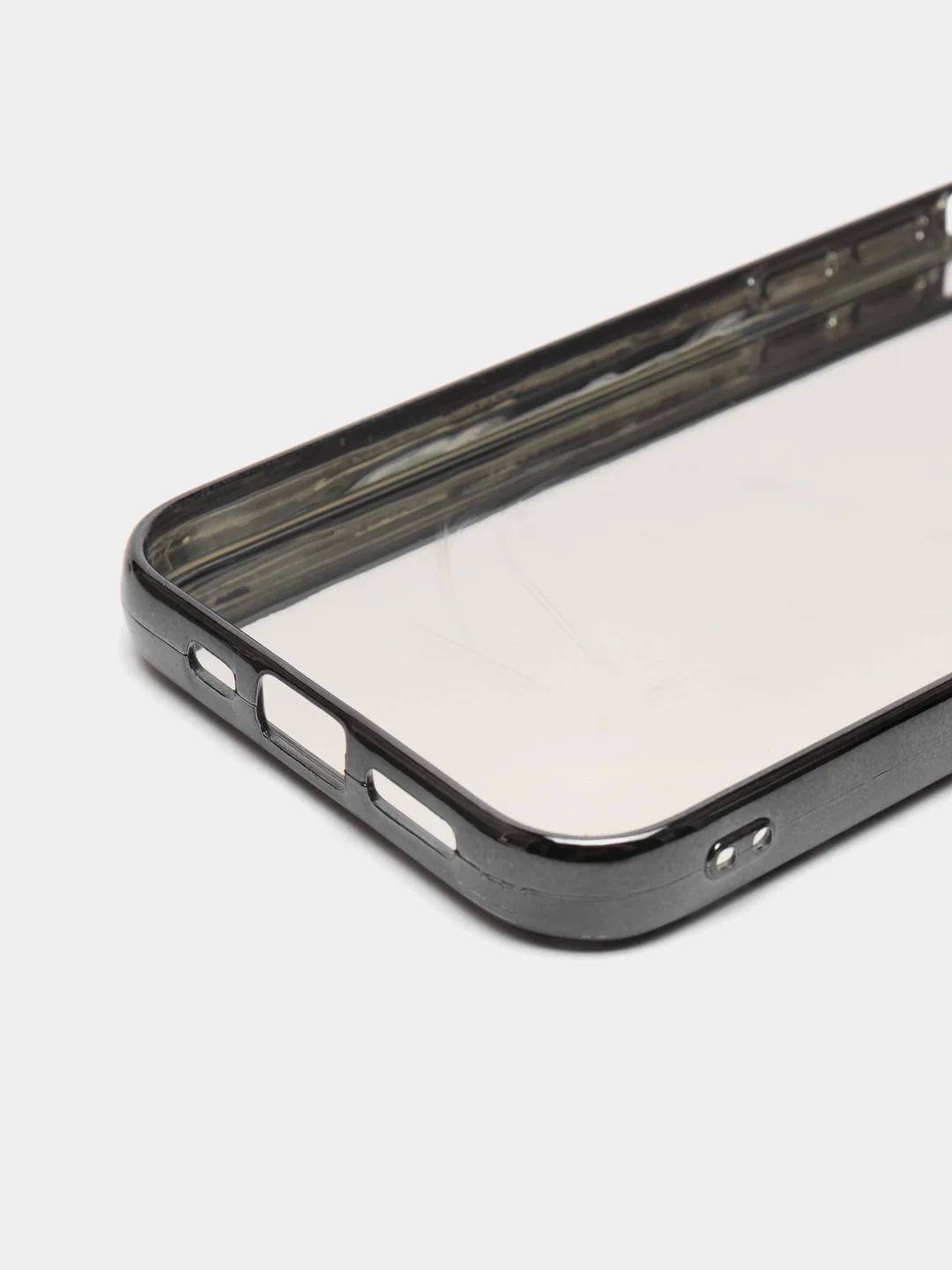 Черный чехол со стразами для iPhone 12/12 Pro