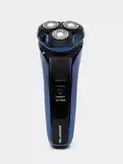 Электрическая бритва Polaris PMR 0304R wet&dry PRO 5 blades, графитовый/синий