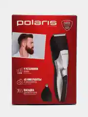 Машинка для стрижки Polaris PHC 1201R, черно-серебристый
