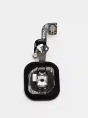 Серебряный кнопка Home для iPhone 5S, SE, 6, 6S Plus, 7 Plus, 8 Plus, SE 2020 с толкателем и шлейфом