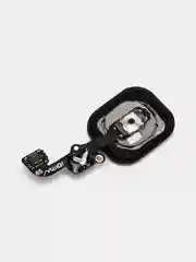 Серебряный кнопка Home для iPhone 5S, SE, 6, 6S Plus, 7 Plus, 8 Plus, SE 2020 с толкателем и шлейфом
