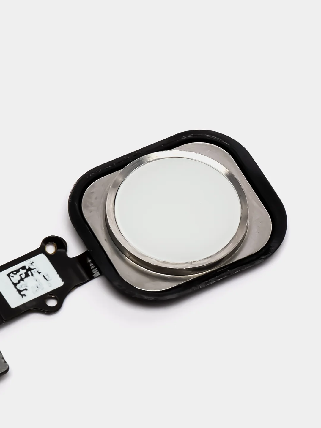 Серебряный кнопка Home для iPhone 5S, SE, 6, 6S Plus, 7 Plus, 8 Plus, SE 2020 с толкателем и шлейфом