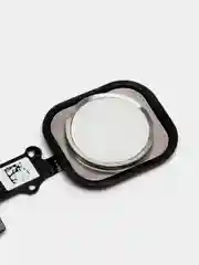 Серебряный кнопка Home для iPhone 5S, SE, 6, 6S Plus, 7 Plus, 8 Plus, SE 2020 с толкателем и шлейфом