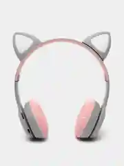 Серый cat Ear P47M Беспроводные детские наушники со светящимися ушками