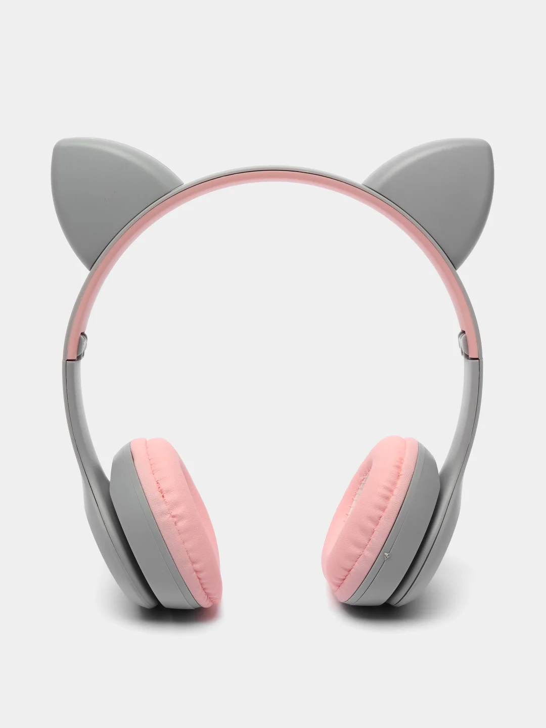 Серый cat Ear P47M Беспроводные детские наушники со светящимися ушками