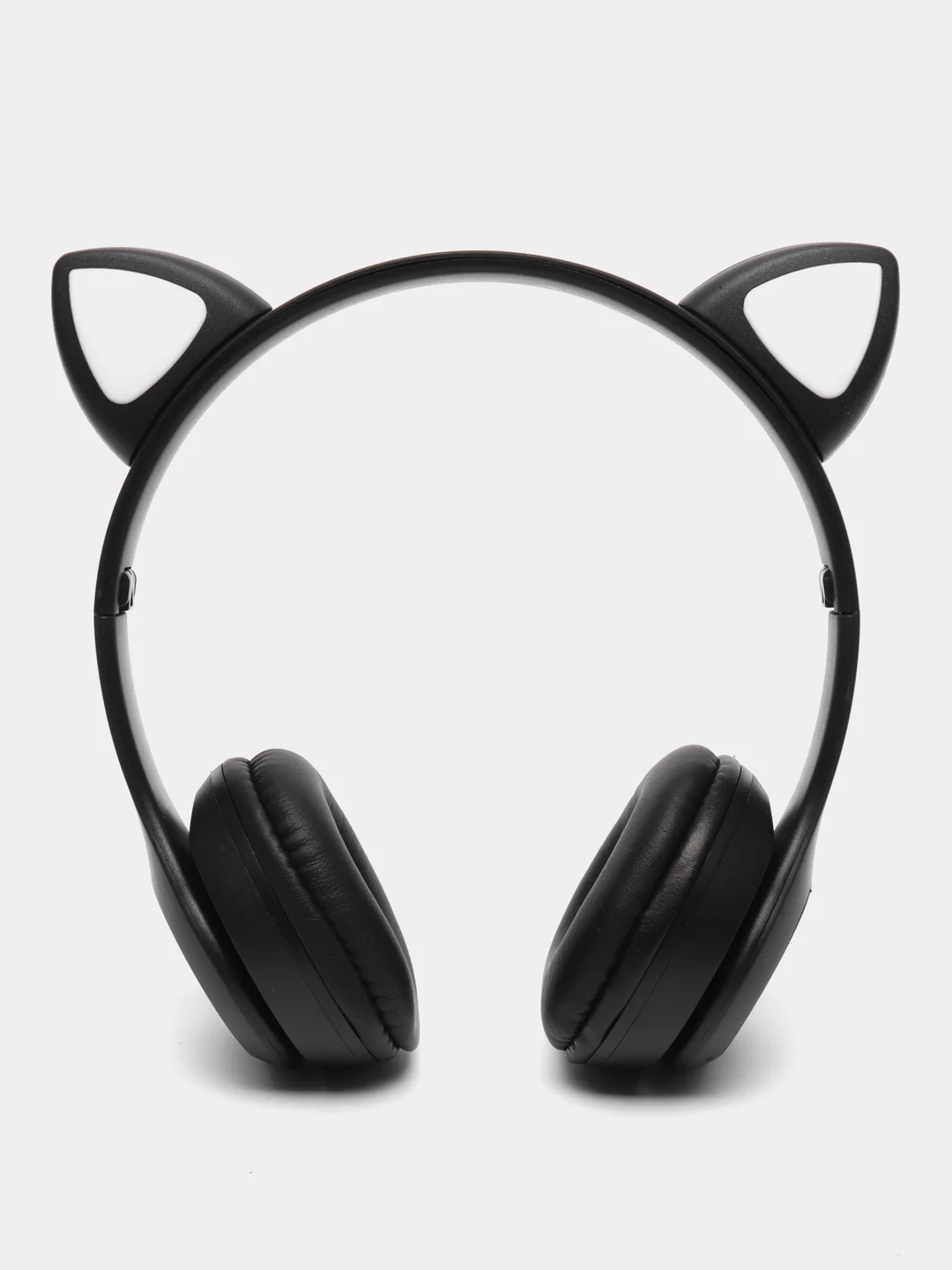 Черный cat Ear P47M Беспроводные детские наушники со светящимися ушками