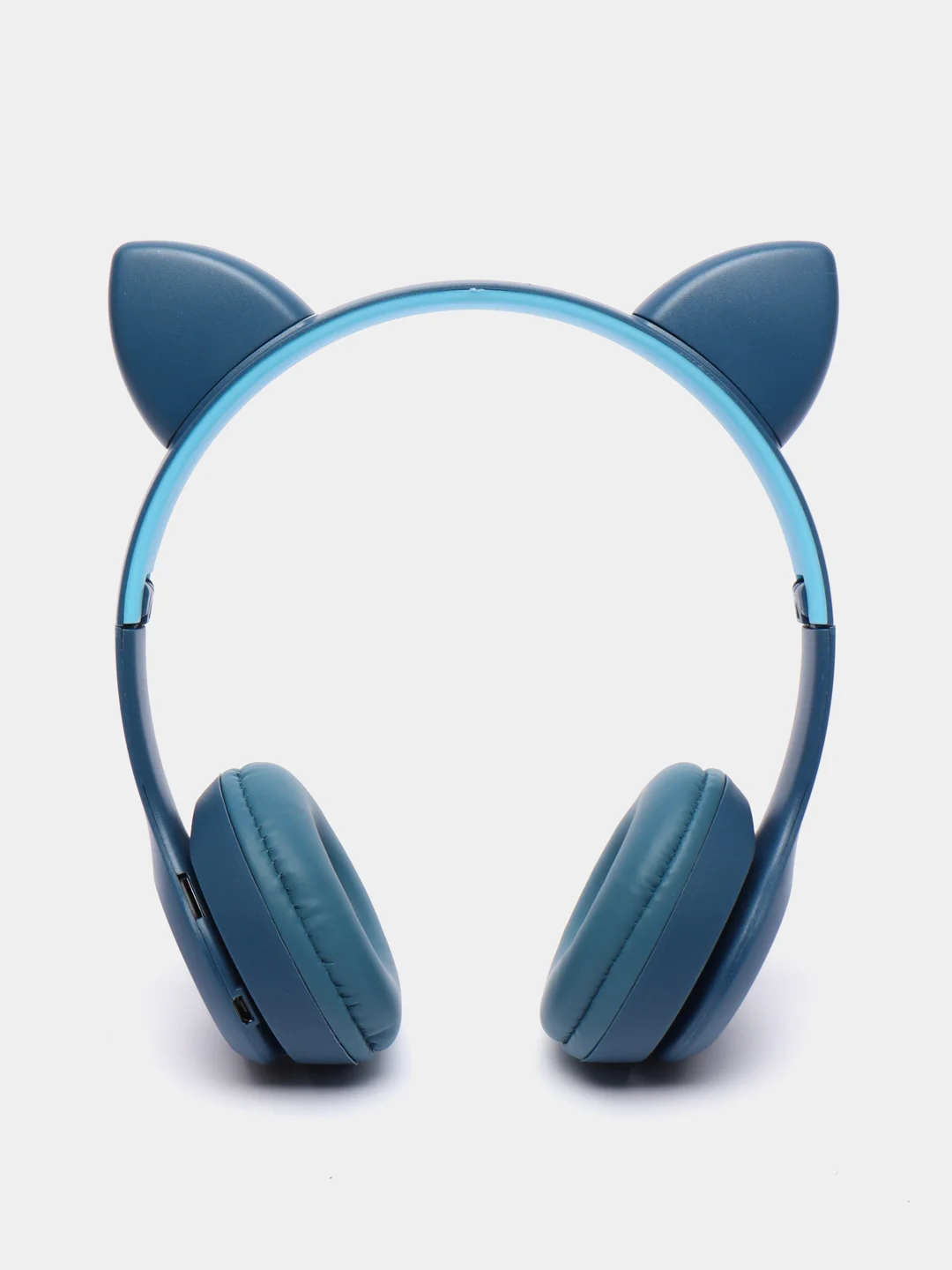 Синий cat Ear P47M Беспроводные детские наушники со светящимися ушками