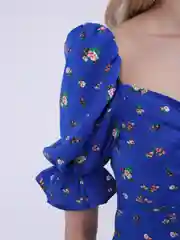 Синий платье женское
