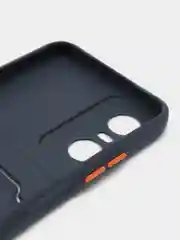 Морской силиконовый чехол для Tecno POP 6 Pro (Техно Поп 6 Про), с карманом для карт, прозрачный