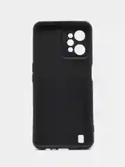 Серебряный силиконовый чехол для Realme C31 4G, с принтом, с рисунком (Реалми С31 4г)