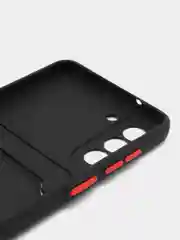 Чехол для Samsung Galaxy S21FE / S21 FE / Самсунг Галакси С21 ФЕ, с карманом для карт