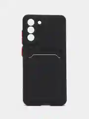 Чехол для Samsung Galaxy S21FE / S21 FE / Самсунг Галакси С21 ФЕ, с карманом для карт