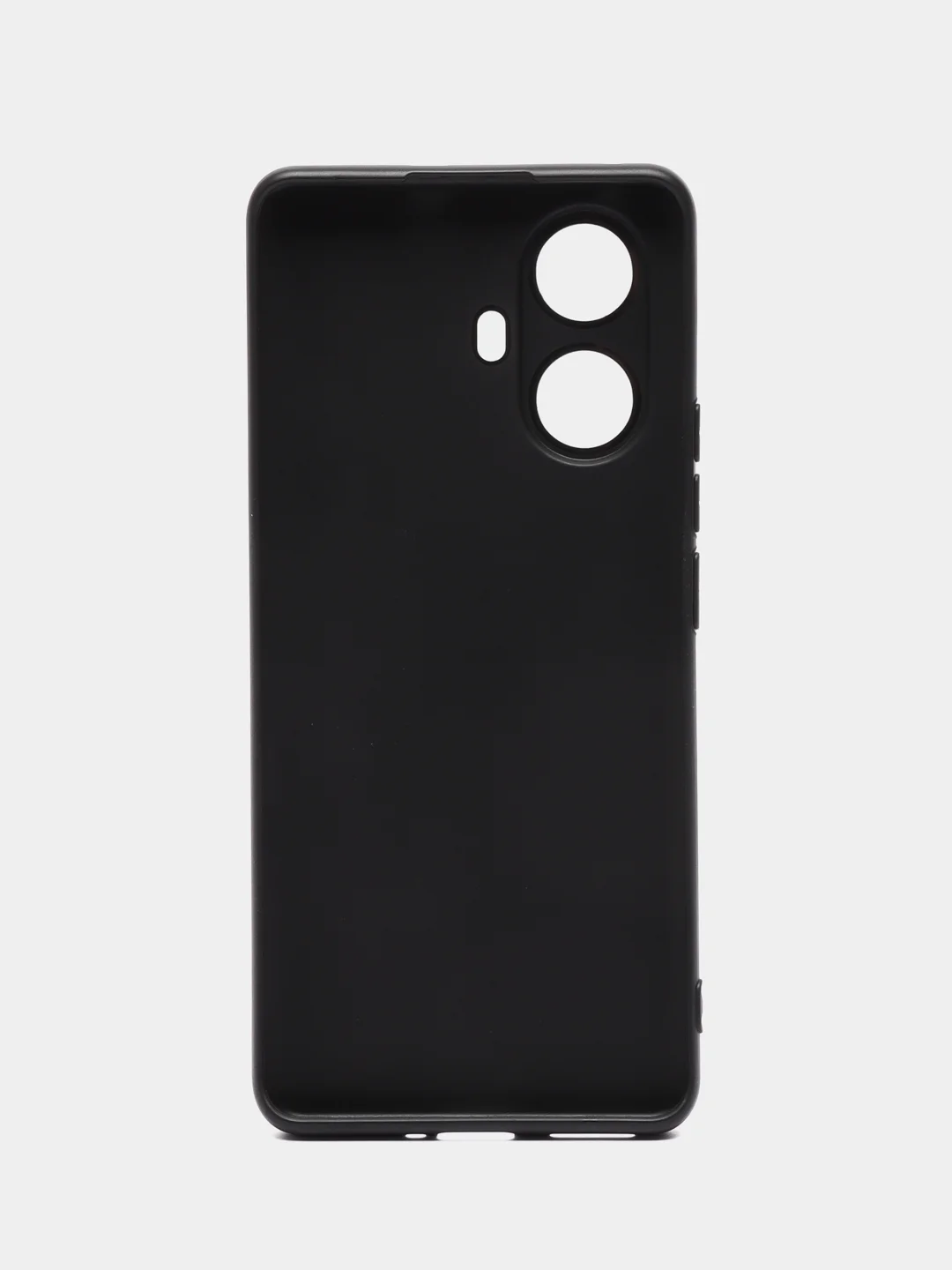 Черный чехол для Realme 10 Pro Plus (Реалми 10 Про Плюс), силиконовый, матовый, черный