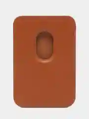 Коричневый картхолдер для карт и визиток на магните MagSafe (Магсейф) для iPhone (Айфон)