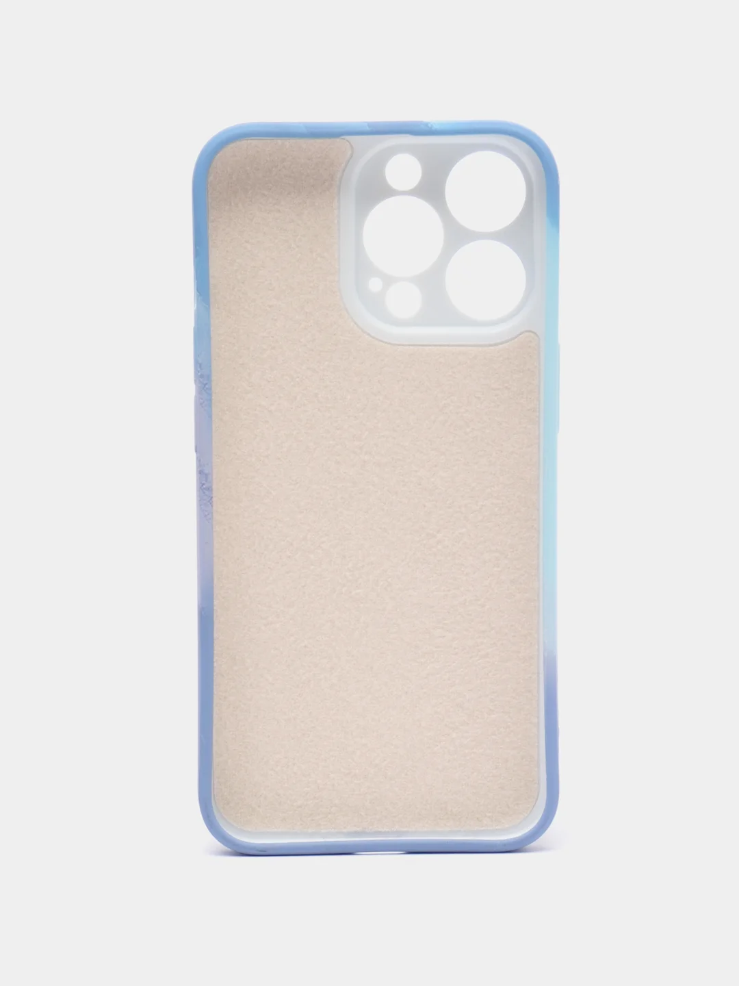 Ледяной чехол iPhone 13, 13 Pro, 13 Pro Max, силиконовый, с мягким подкладом