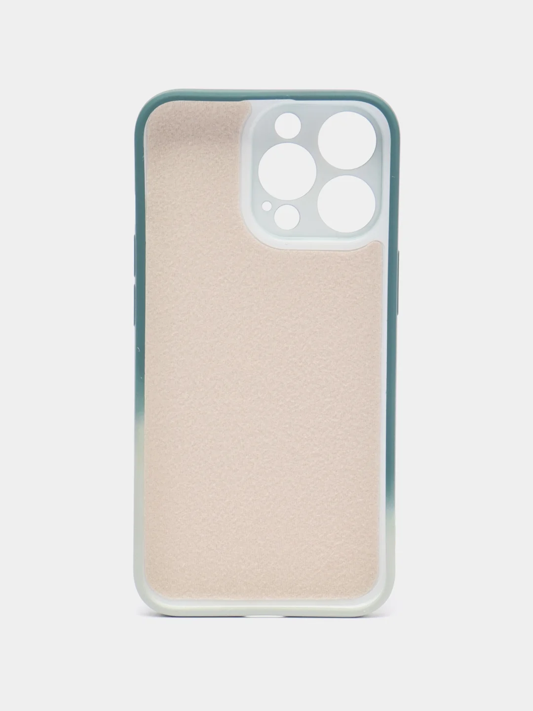 Лесной зеленый чехол iPhone 13, 13 Pro, 13 Pro Max, силиконовый, с мягким подкладом