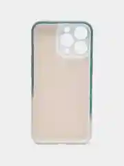 Лесной зеленый чехол iPhone 13, 13 Pro, 13 Pro Max, силиконовый, с мягким подкладом
