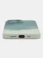 Лесной зеленый чехол iPhone 13, 13 Pro, 13 Pro Max, силиконовый, с мягким подкладом
