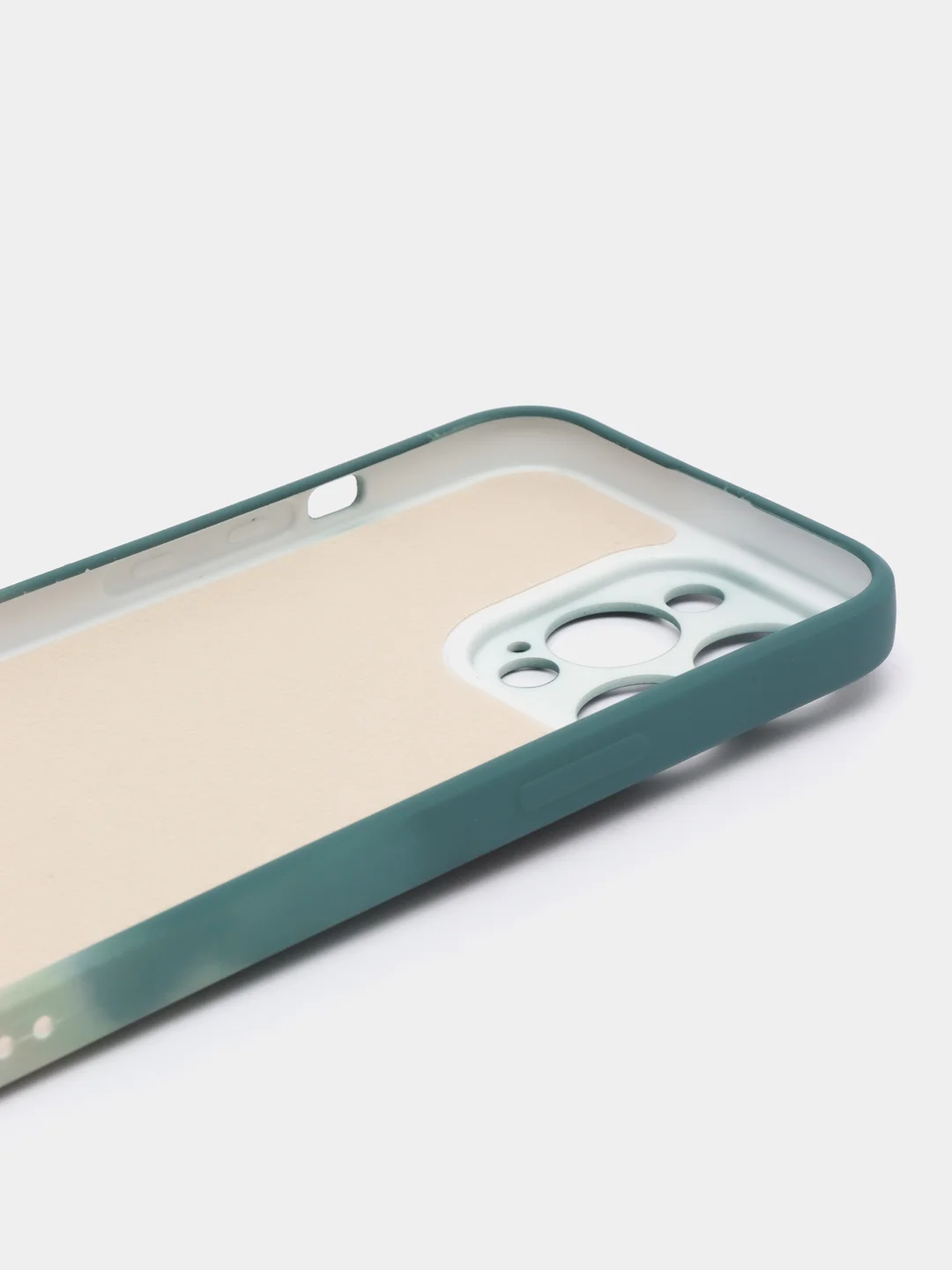 Лесной зеленый чехол iPhone 13, 13 Pro, 13 Pro Max, силиконовый, с мягким подкладом