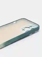 Лесной зеленый чехол iPhone 13, 13 Pro, 13 Pro Max, силиконовый, с мягким подкладом