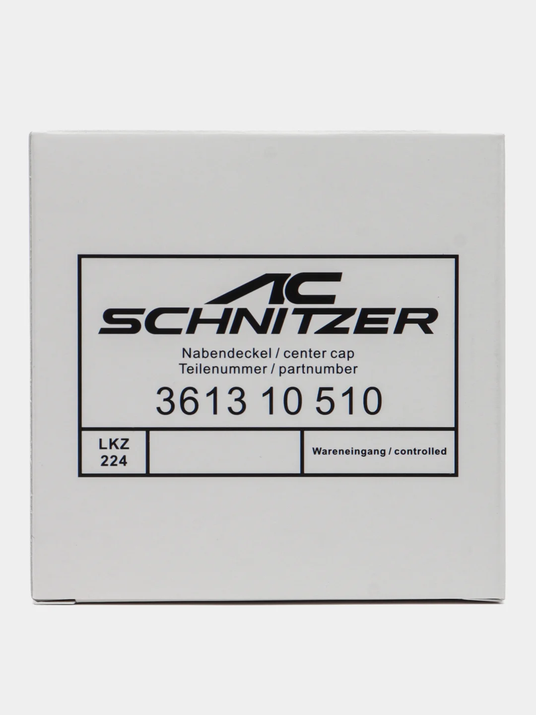 Заглушка дисков AC SCHNITZER для TYPE VIII BiColor black 361310510