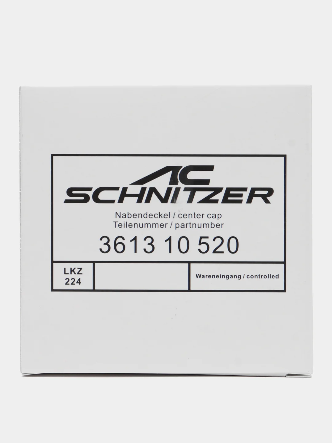 Заглушка дисков AC SCHNITZER для TYPE VIII BiColor silver 361310520